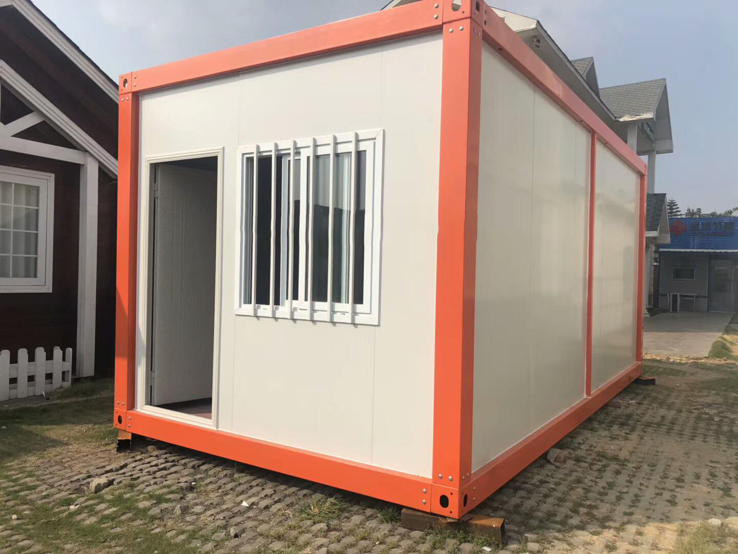 40FT Flat Pack 20FT Shipping Container Frame House for Sale with ISO