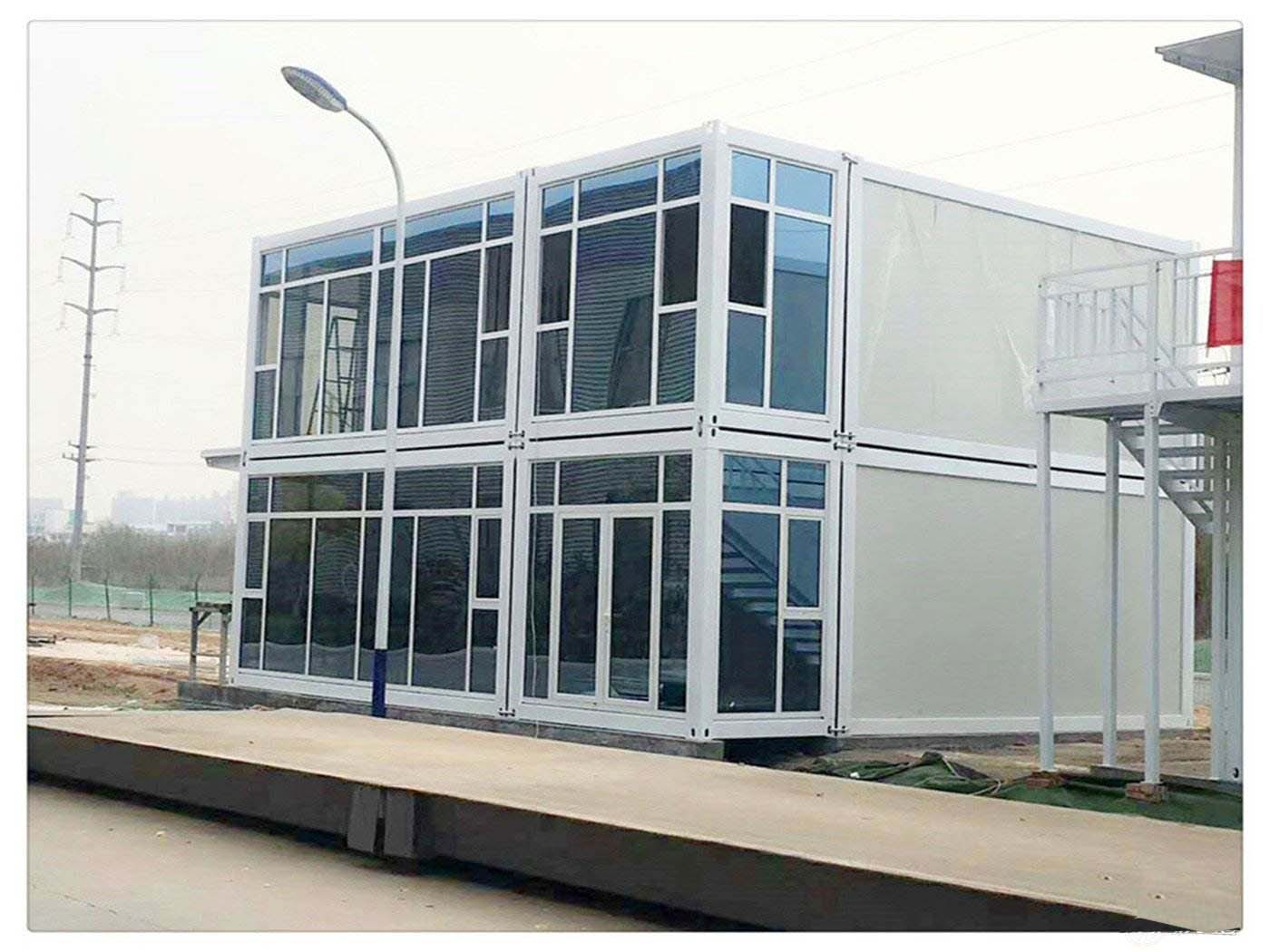 Container Homes Container Office Prefab 40FT Container House Prefabricated House for Office